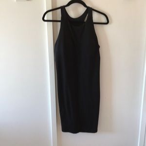 Athleta sporty black summer dress